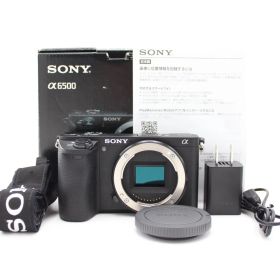 ショット数6544！■ほぼ新品■ SONY デジタル一眼カメラ α6500 ボディ ILCE-6500 ♯12315