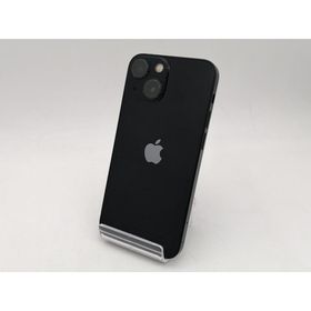 【中古】Apple au 【SIMフリー】 iPhone 13 mini 128GB ミッドナイト MLJC3J/A【なんば】保証期間１ヶ月【ランクC】
