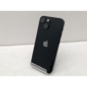 【中古】Apple docomo 【SIMフリー】 iPhone 13 mini 128GB ミッドナイト MLJC3J/A【仙台イービーンズ】保証期間１ヶ月【ランクC】