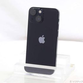 〔中古〕Apple(アップル) iPhone13 mini 128GB ミッドナイト MLJC3J／A SIMフリー 〔ネットワーク利用制限▲〕〔262-ud〕