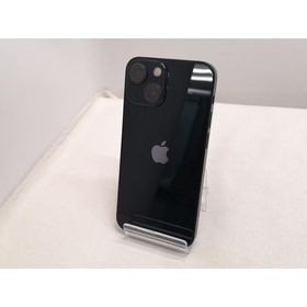 【中古】Apple au 【SIMフリー】 iPhone 13 mini 128GB ミッドナイト MLJC3J/A【仙台駅東口】保証期間１ヶ月【ランクB】