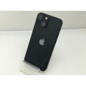【中古】Apple au 【SIMフリー】 iPhone 13 mini 128GB ミッドナイト MLJC3J/A【大須】保証期間１ヶ月【ランクB】
