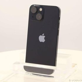 〔中古〕Apple(アップル) iPhone13 mini 128GB ミッドナイト NLJC3J／A SIMフリー〔269-ud〕