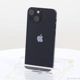 〔中古〕Apple(アップル) iPhone13 mini 128GB ミッドナイト MLJC3J／A SIMフリー〔349-ud〕