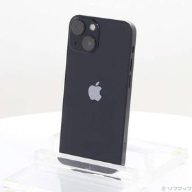 〔中古〕Apple(アップル) iPhone13 mini 128GB ミッドナイト MLJC3J／A SIMフリー〔377-ud〕