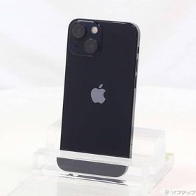 〔中古〕Apple(アップル) iPhone13 mini 256GB ミッドナイト MLJJ3J／A SIMフリー〔348-ud〕