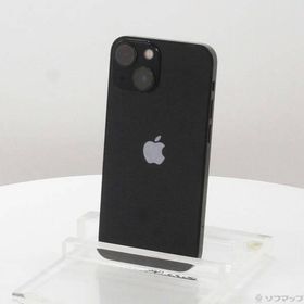 〔中古〕Apple(アップル) iPhone13 mini 256GB ミッドナイト MLJJ3J／A SIMフリー〔258-ud〕
