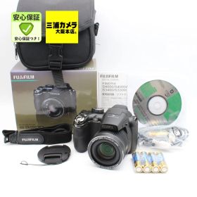 【極上品】 FUJIFILM FinePix S3200 ブラック 1400万画素 広角24mm 光学24倍 3型液晶 フルHD デジタルカメラ #078VV0559