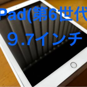 iPad (第6世代) Wi-Fi + cell 32GB シルバー ジャンク