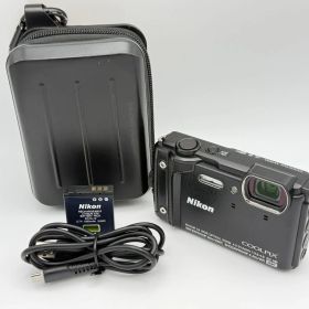Nikon COOLPIX W300 ブラック オマケ付 ニコン クールピクス デジタルカメラ 防水 耐寒 防塵