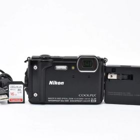Nikon ニコン COOLPIX W300 ブラック /3084 動作OK 返金保証