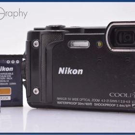 ニコン Nikon COOLPIX W300 5x バッテリー、メモリーカード付属 同梱無料 #yk8012