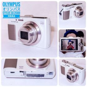 完動美品 オリンパス OLYMPUS STYLUS SH-25MR ホワイト