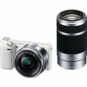 【中古】SONY デジタル一眼カメラ「NEX-5T」ダブルズームレンズキット(ホワイト) NEX-5TY-W