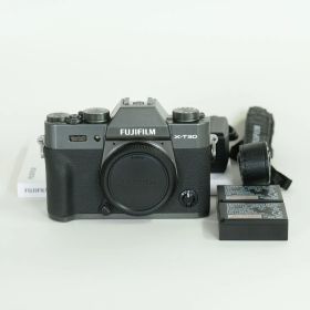 [良品 | バッテリー2個付] FUJIFILM X-T30 [ボディ チャコールシルバー] | FUJIFILM Xマウント