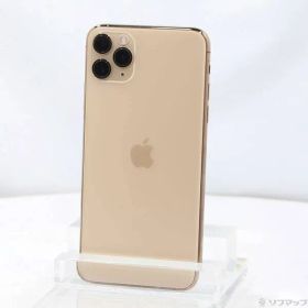 ソフマップ 〔中古品〕 iPhone11 Pro Max 64GB ゴールド MWHG2J／A SIMフリー【352】