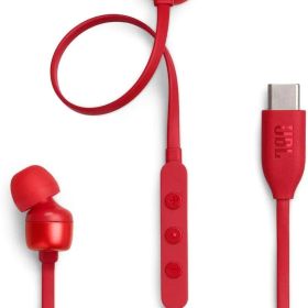 JBL TUNE 310C USB-C イヤホン JBLT310CRED レッド