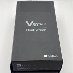 SoftBank LG V60 ThinQ A001LG 5G Dual Screen付 クラッシーブルー