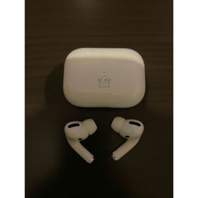 アップル(Apple)の【純正・動作良好】Apple AirPods Pro（第1世代）おばけ刻印入り(ヘッドフォン/イヤフォン)
