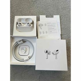 アップル(Apple)のAPPLE AirPods Pro ノイズキャンセリング付完全ワイヤレスイヤホン(ヘッドフォン/イヤフォン)