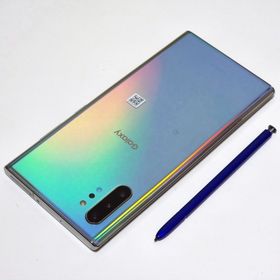 ギャラクシー(Galaxy)の美品 国内版 SIMフリー GALAXY Note10+ 256GBオーラグロー(スマートフォン本体)