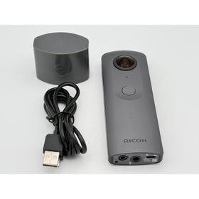 リコー(RICOH)の【美品】RICOH THETA V オマケ付 リコー シータ 360度カメラ(コンパクトデジタルカメラ)