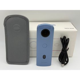 リコー(RICOH)の【美品】RICOH THETA SC2 ブルー リコー シータ 360度カメラ(コンパクトデジタルカメラ)