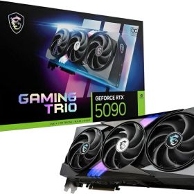 【新品】1週間以内発送 【代引き不可】 MSI GeForce RTX 5090 32G GAMING TRIO OC グラフィックスカード VD9000 パソコン 周辺機器 PCパーツ グラフィックボード