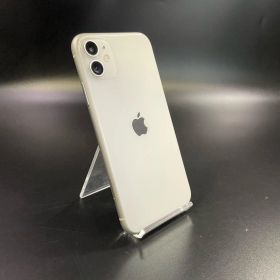 【全額返金保証】【最速発送】 iPhone 11 128GB ホワイト SIMフリー 白ロム 動作確認済 73%