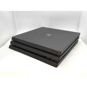 【中古】SONY PlayStation4 Pro ジェット・ブラック 1TB CUH-7200BB01【高崎モントレー】保証期間1ヶ月【ランクB】
