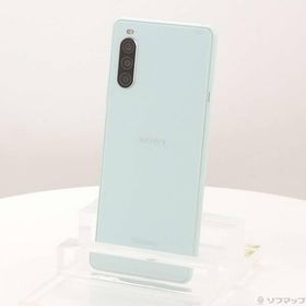 〔中古〕SONY(ソニー) Xperia 10 II 64GB ミント SO-41A docomoロック解除SIMフリー〔198-ud〕