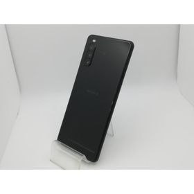 【中古】SONY ymobile 【SIMロックあり】 Xperia 10 II ブラック 4GB 64GB A001SO【新橋烏森通り】保証期間１ヶ月【ランクC】