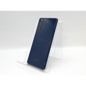 【中古】SONY docomo 【SIMロック解除済み】 Xperia 10 II ブルー 4GB 64GB SO-41A【京都】保証期間１ヶ月【ランクC】
