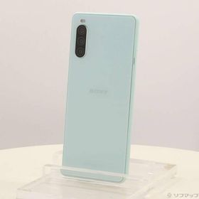 〔中古〕SONY(ソニー) Xperia 10 II 64GB ミント SOV43 auロック解除SIMフリー〔348-ud〕