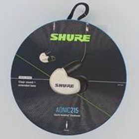 高遮音性イヤホン SE215DYWH + UNI-A SHURE