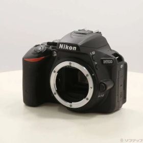 ソフマップ 〔中古品〕 NIKON D5500 ボディ ブラック【297】