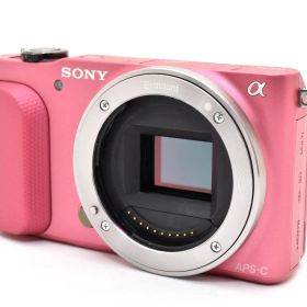 《ジャンク》 SONY ソニー NEX-3N ピンク ミラーレス一眼カメラ #C260510-34