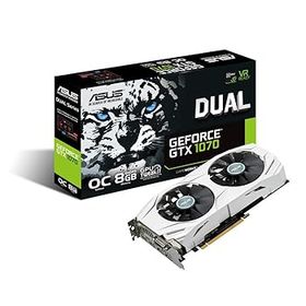 【中古】ASUS ROG Strix GeForce GTX 1070 Ti 8GB GDDR5 アドバンスエディション VR レディ DP HDMI DVI ゲームグラフィックスカード ROG-STRIX-GTX1070T