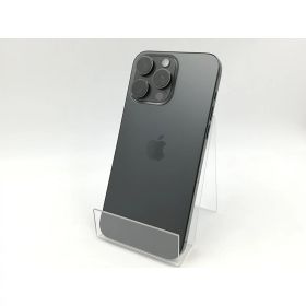 【中古】Apple SoftBank 【SIMフリー】 iPhone 15 Pro Max 1TB ブラックチタニウム MU6Y3J/A【柏】保証期間1ヶ月【ランクC】