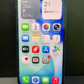 限定価格iPhone12mini 256GB ブルー SIMフリー バッテリー最大容量94% 動作確認済みIMEI353014119735706