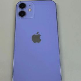 電池76% SIMフリー iPhone12 mini 256GB パープル 訳アリ品