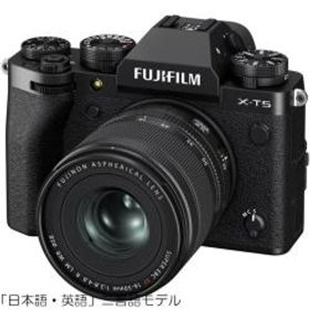 フジフイルム X-T5 JP XF16-50mmレンズキット ブラック