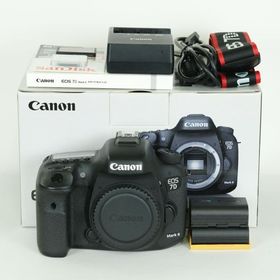 [良品 | バッテリー2個・CFカード・SDカード付] Canon EOS 7D Mark II | Canon EF-Sマウント