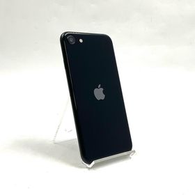 アップル(Apple)の【全額返金保証】【最速発送】Apple iPhone iPhone SE（第3世代） 64GB ミッドナイト Softbank SIMフリー 動作確認済(スマートフォン本体)