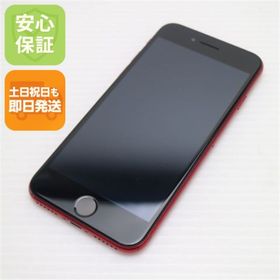アイフォーン(iPhone)の超美品 SIMフリー iPhone SE3 第3世代 64GB プロダクトレッド M111(スマートフォン本体)