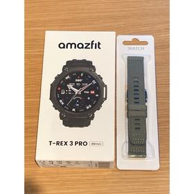 アマズフィット(Amazfit)の新品 Amazfit T-Rex 3 Pro 48mm+オプションベルト(腕時計(デジタル))