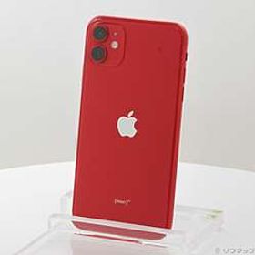 iPhone11 64GB プロダクトレッド MWLV2J／A