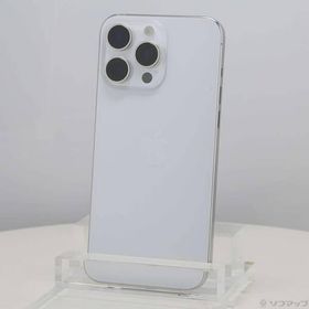【中古美品】Apple iPhone15 ProMax 1TBホワイトチタニウム Refurbished iPhone 15 Pro Max 1TB - White Titanium (Unlocked