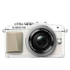OLYMPUS ミラーレス一眼 PEN E-PL7 14-42mm EZレンズキット ホワイト E-PL7 EZ LKIT WHT