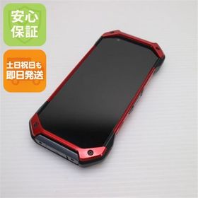 安心保証 美品 TORQUE 5G KYG01 レッド 白ロム